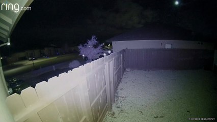 Meteor Spotted in Redding, California