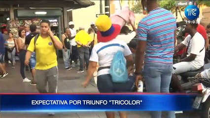 Expectativa por triunfo de Ecuador en Qatar
