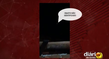 Moradora registra suposto objeto voador não identificado no céu da cidade de Sousa