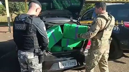 Apreensão de drogas em Floresta - PR