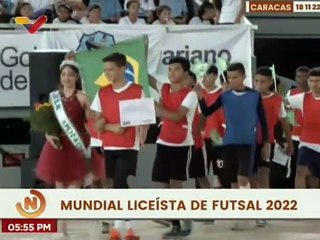 Parque Naciones Unidas albergó a 32 liceos en la primera jornada del Mundial Liceísta de Futsal 2022