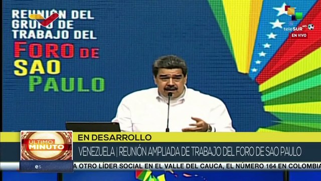 Presidente Nicolás Maduro lidera encuentro con Grupo de Trabajo del Foro de Sao Paulo