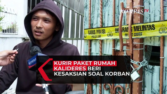 Kurir Paket Beri Kesaksian soal Korban Satu Keluarga Tewas di Kalideres