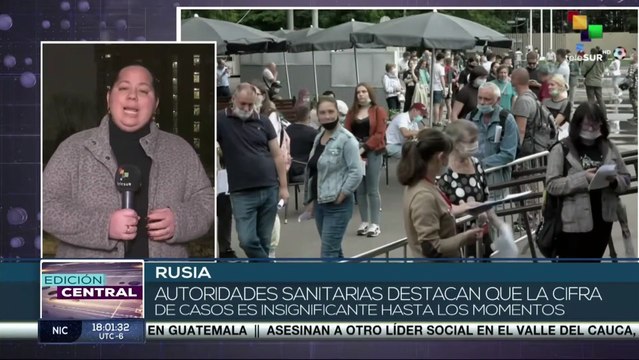 Rusia: Autoridades sanitarias informan aumento de proceso epidemiológico por Covid-19 e influenza