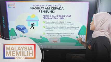 [INFOGRAFIK] Individu positif COVID-19 perlu patuh SOP mengundi