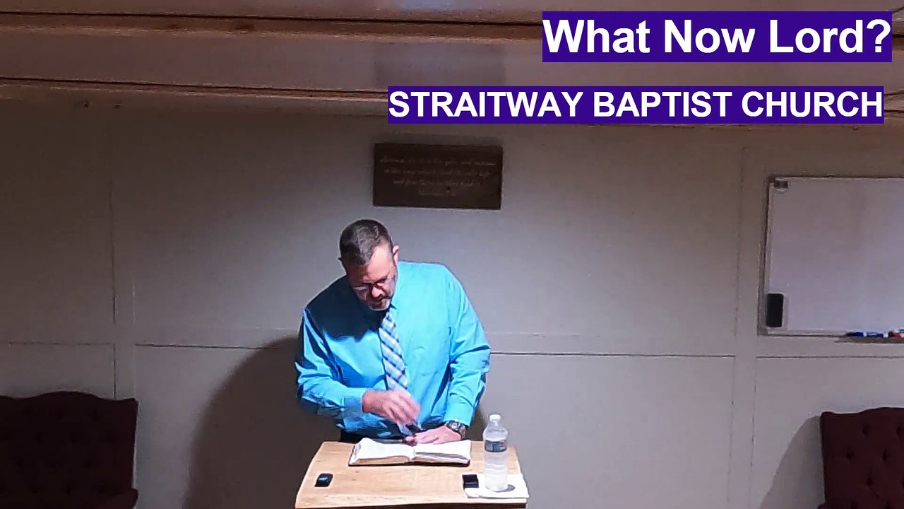 What Now Lord?