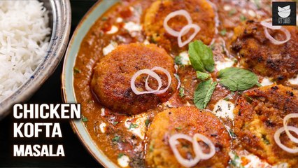 Chicken Kofta Masala | Chicken Meatballs Gravy | Dinner Recipe By Smita | Get Curried