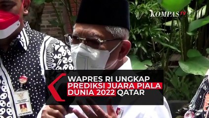 Wapres Maruf Amin Prediksi Negara Ini Jadi Juara Piala Dunia 2022 Qatar