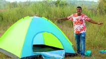 Camping tent unboxing Between Deep Jungle 