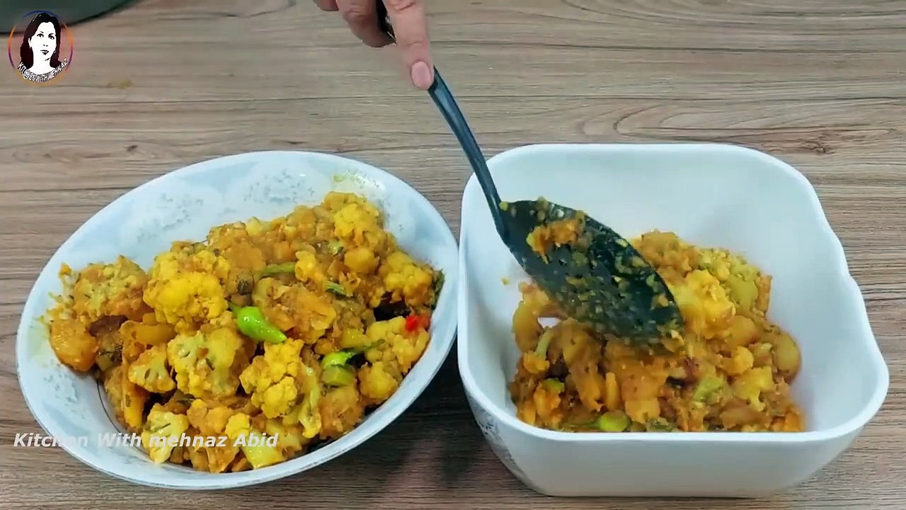 Aloo Gobhi Masala Recipe I آلو گوبھی کی خشک مسالیدار سبزی I Sukhi Aloo Gobhi ki dry Sabzi Recipe