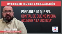 “Hicieron una ‘chicanada’ judicial”: Javier Duarte tras su vinculación a proceso
