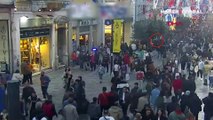 Teröristin, İstiklal Caddesi'ndeki en net keşif görüntüleri ortaya çıktı