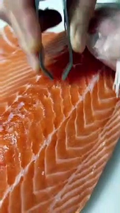 Salmon Cutting Skills