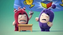 Fuse vs Pogo  Battle Tops   BRAND NEW Oddbods Episode  Funny Cartoons for Kids