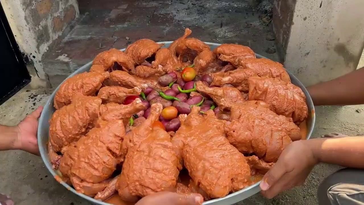 How To Build Biggest Dome Pizza Oven - Making Bricks Oven In Village - Mubashir Saddique