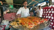 Indian Street Food | Mumbai's Famous Street Style Egg Bhurji