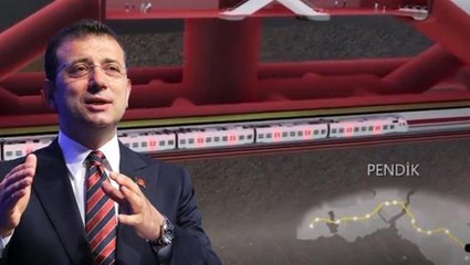Bu da İmamoğlu'nun çılgın projesi! İstanbul'un bir ucundan diğerine 53 dakikada gidilecek
