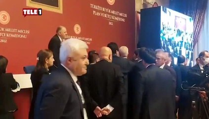 Komisyon'da hakaretler eden Soylu konuşmasını tamamlayamadan salondan ayrıldı