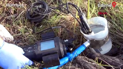 Meriç Nehri'nde görülen beyaz köpükler incelenmeye alındı