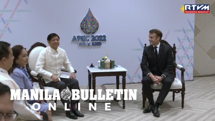 Marcos floats possible nuclear energy pact with France