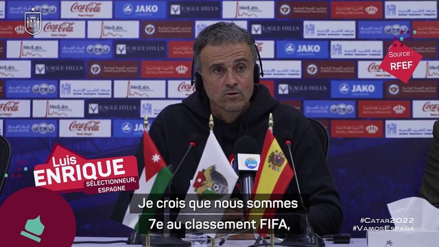 Pour Luis Enrique, l'Espagne est candidat à la victoire finale