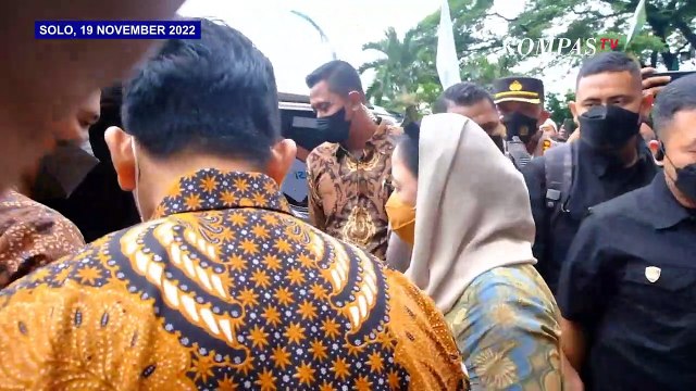 Potret Gibran dan Puan Semobil Saat ke Muktamar Muhammadiyah di Solo