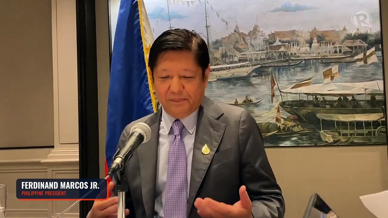Marcos on China’s ‘bully’ quip: 'Huwag natin pabayaang diktahan tayo'
