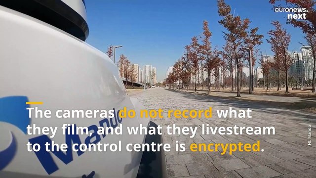 This self-driving patrol robot is being used to detect danger and alert police on Seoul’s streets
