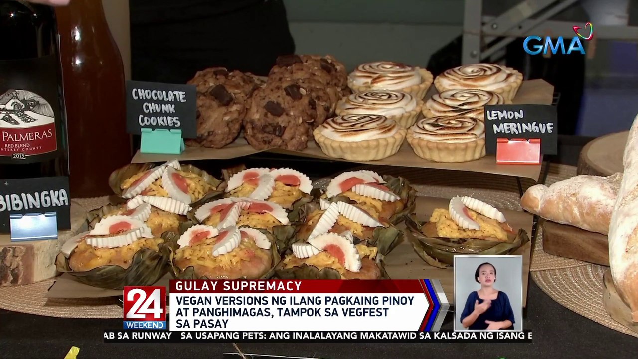 Vegan versions ng ilang pagkaing Pinoy at panghimagas, tampok sa VEGFEST sa Pasay | 24 Oras Weekend
