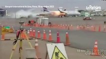 Pérou : un avion de ligne percute un camion de pompiers au décollage