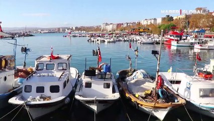 Marmara Denizi'nde lodos etkisini sürdürüyor