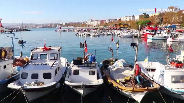 Marmara Denizi'nde lodos etkisini sürdürüyor