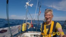 Golden Globe Race Official 2022 : Solo Sailor Ertan Beskardes Onboard footage from LSO to Lanzarote