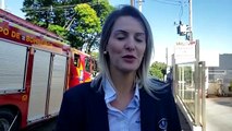 Corpo de Bombeiros realiza treinamento para evacuação em Hospital no Centro