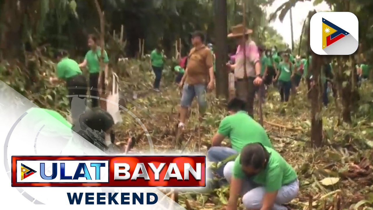 Tree planting activity, isinagawa ng Climate Change Commission para sa paggunita ng 15th Annual Global Warming and Climate Change Consciousness Week