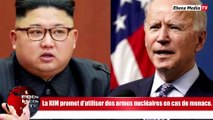 Menaces nucléaires : Kim envoie un message sangant aux Etats-Unis.