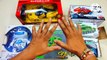 unboxing collection of toys, double flip stunt car, rc car, dancing robot, dinosaur, ferrari car