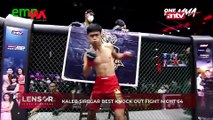 KALEB SIREGAR BEST KNOCK OUT FIGHT NIGHT 64