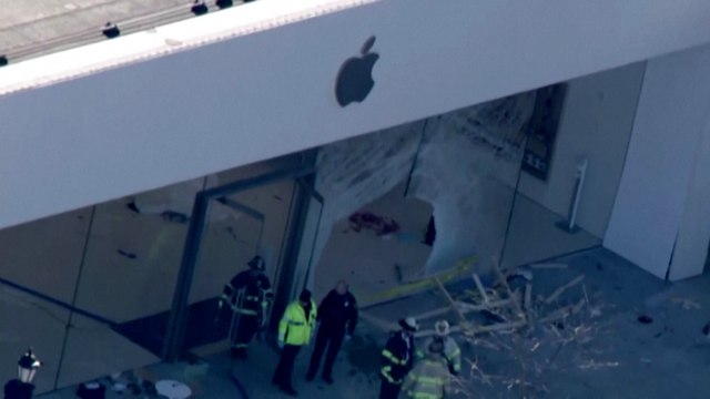 Etats-Unis : une voiture fonce sur un magasin Apple, faisant un mort et 16 blessés