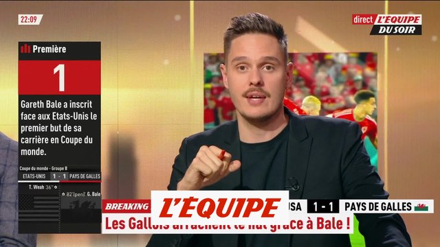 Les États-Unis accrochés par le pays de Galles - Foot - CM 2022