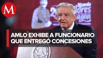 AMLO pasó coraje con un funcionario de Conagua por entrega de concesiones a Grupo México