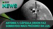 Ao Vivo | Artemis 1: cápsula Orion faz sobrevoo mais próximo da Lua | 21/11/2022 | #OlharDigital