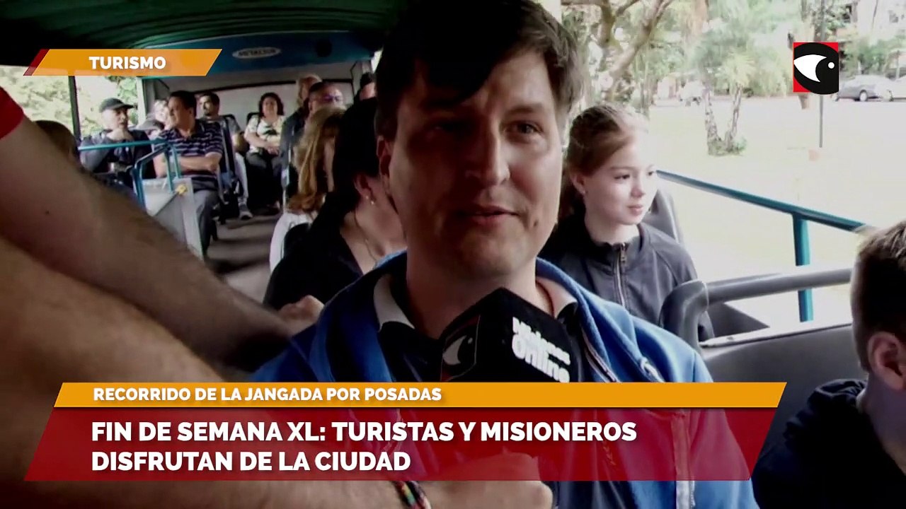 Fin de semana XL: turistas y misioneros disfrutan de la ciudad