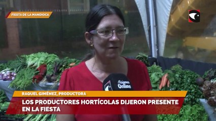 Los productores hortícolas dijeron presente en la fiesta