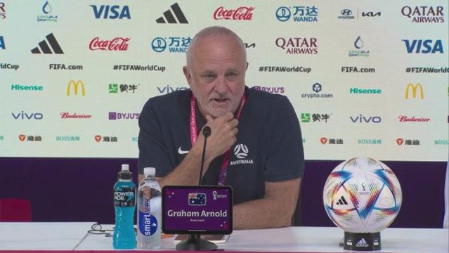 FOOTBALL: World Cup: Australia news conference (Arnold, Ryan)