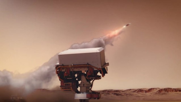 Watch How Bits Of Mars Could Get Back To Earth In New NASA/ESA Animation