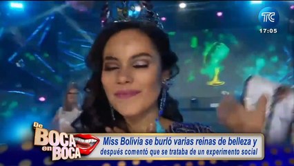 Download Video: Miss Bolivia habla mal sobre sus compañeras de Miss Universo 2022