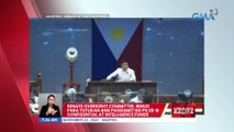 Senate oversight committee, binuo para tutukan ang paggamit ng P9.28-B confidential at intelligence funds | UB