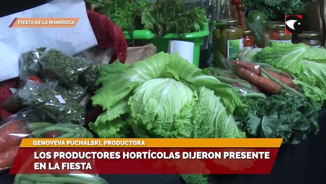Los productores hortícolas dijeron presente en la fiesta