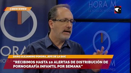 "Recibimos hasta 10 alertas de distribución de pornografía infantil por semana"